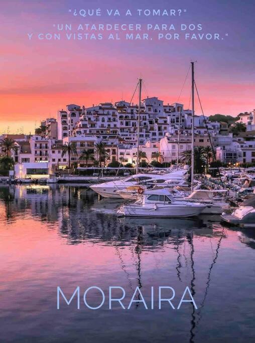 Apartament Reihenhaus Mit Garten In Moravit Moraira Teulada Zewnętrze zdjęcie